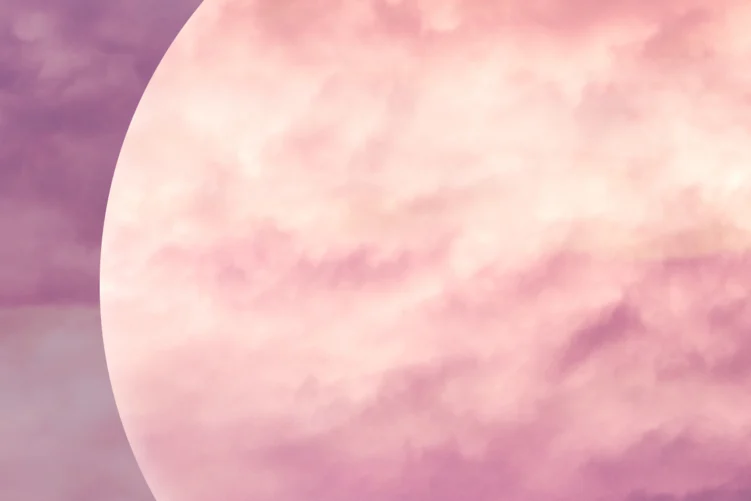 Non una luna rosso sangue...