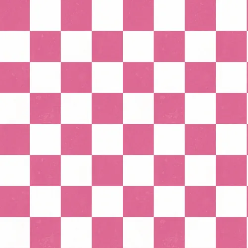 Roze geruit behang op maat