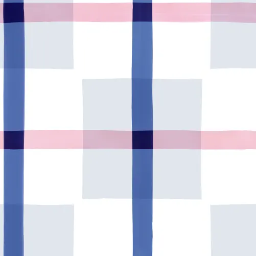 Papier peint maximaliste bleu et rose