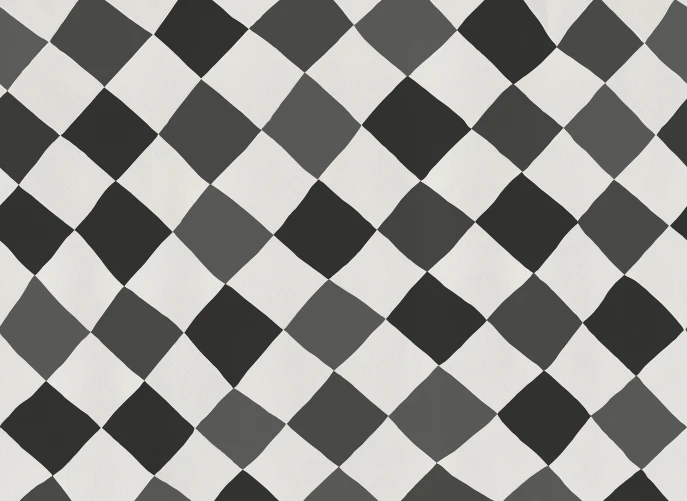 Papier peint à carreaux audacieux