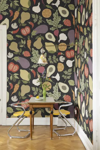 Design vegetariano sicuro di sé