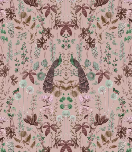 Fleurs et oiseaux