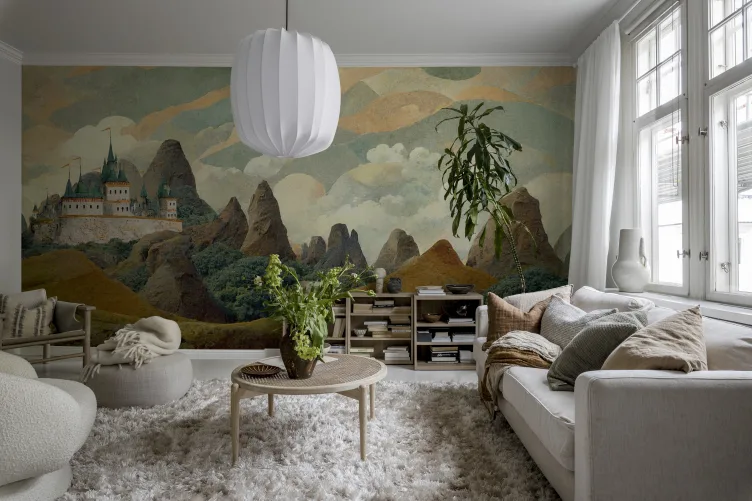 Dévoilez un conte de fées majestueux sur vos murs