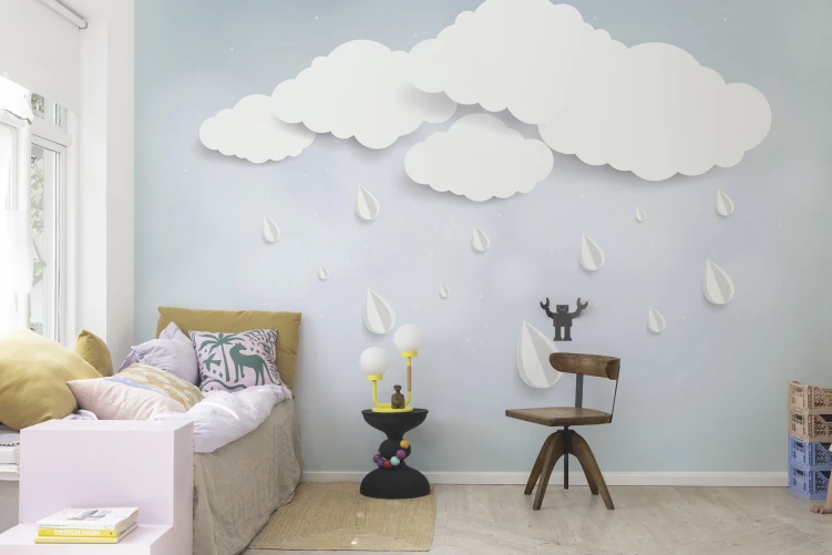 El arte de la lluvia de papel