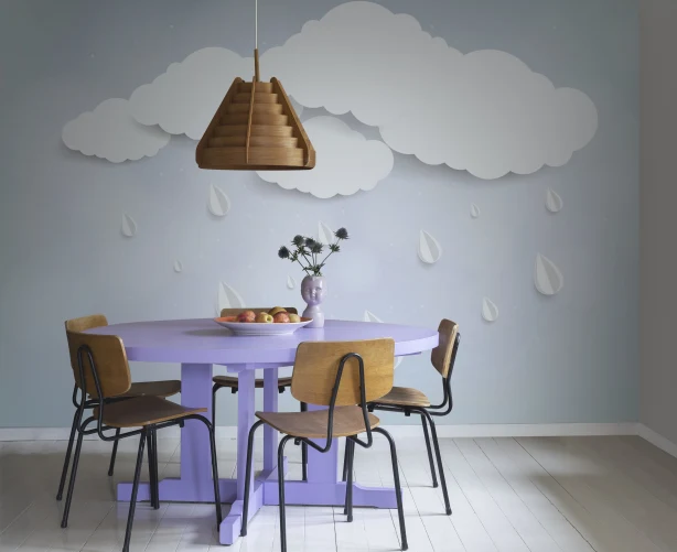 El arte de la lluvia de papel