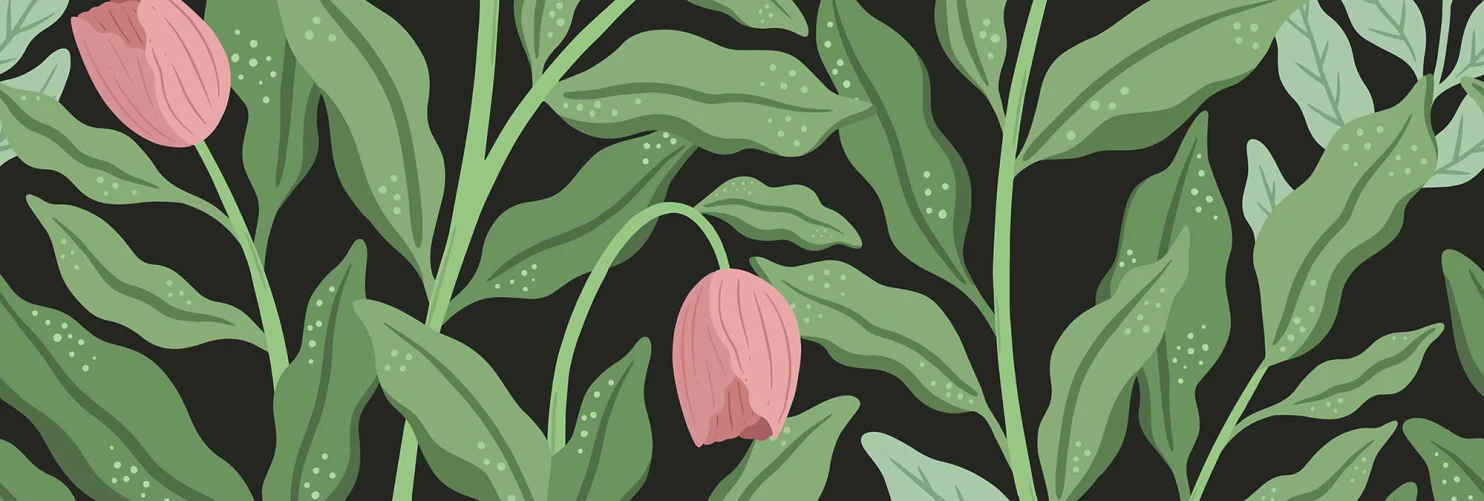 Artistic Leaf Pattern