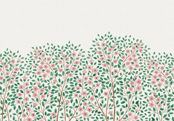 Romanticismo a fiori rosa