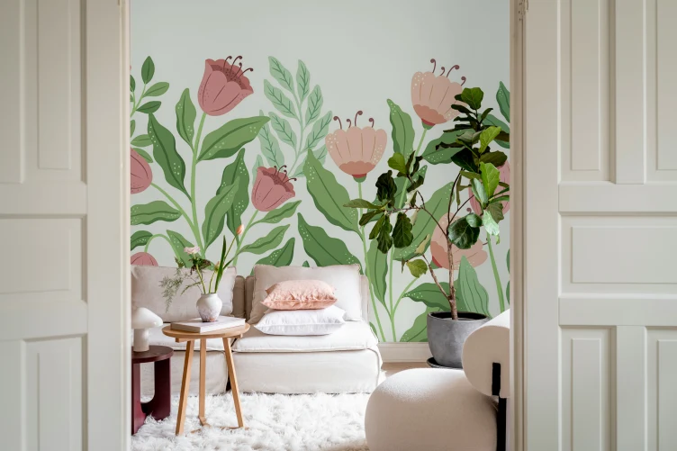Pink Floral Pop