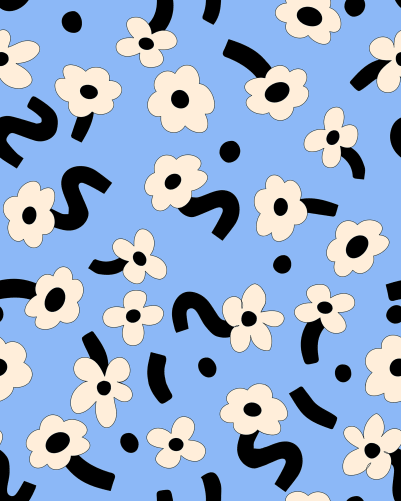 Popping Flower Design