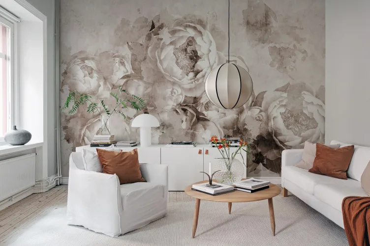 Floral Industrial Chic