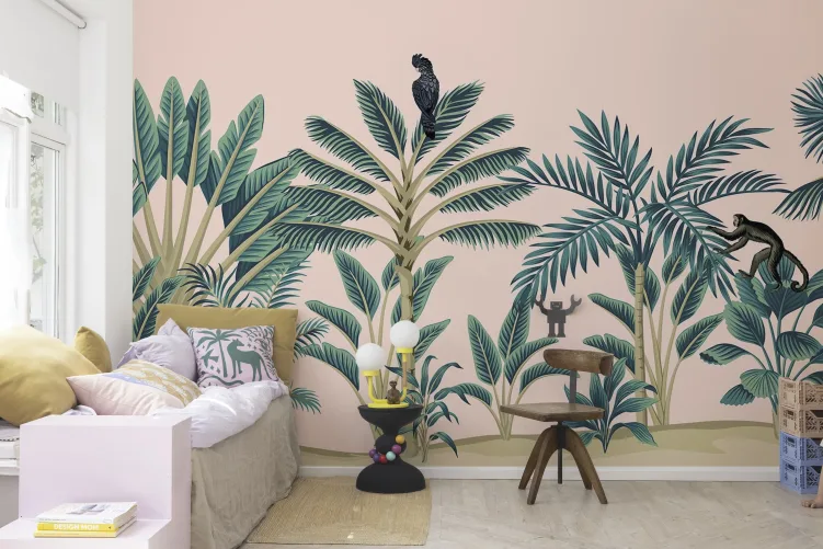 Vintage tropical botanic
