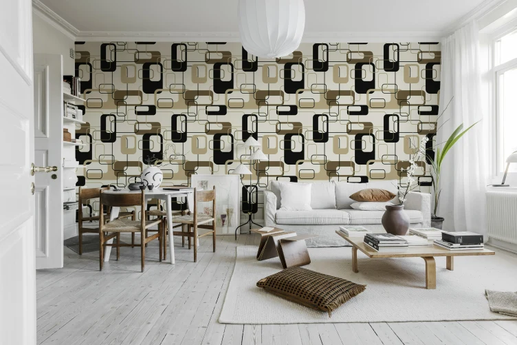 Beige Retro Chic