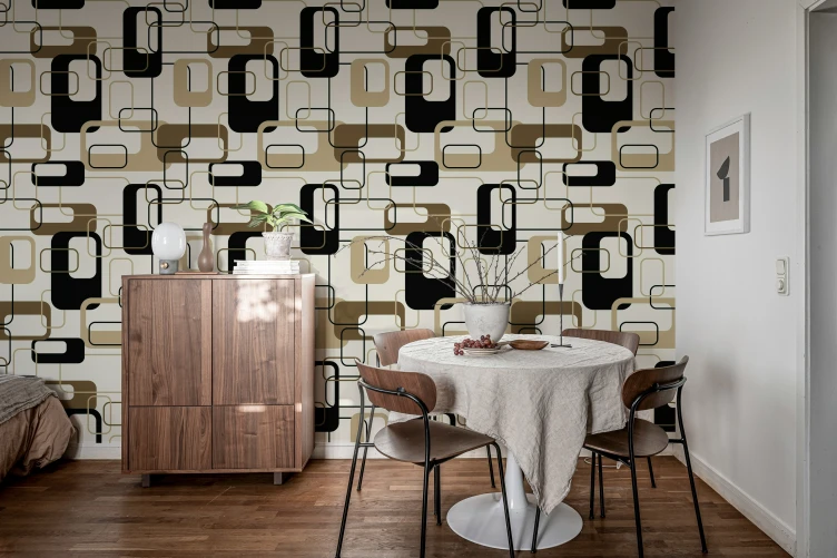 Beige Retro Chic