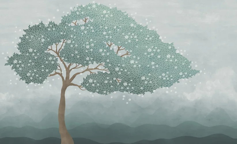 Blue Tree Breeze
