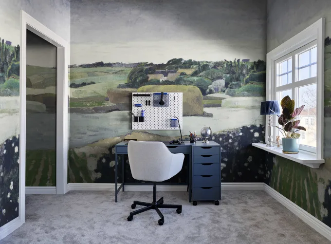 Harmonious Landscape Scene 