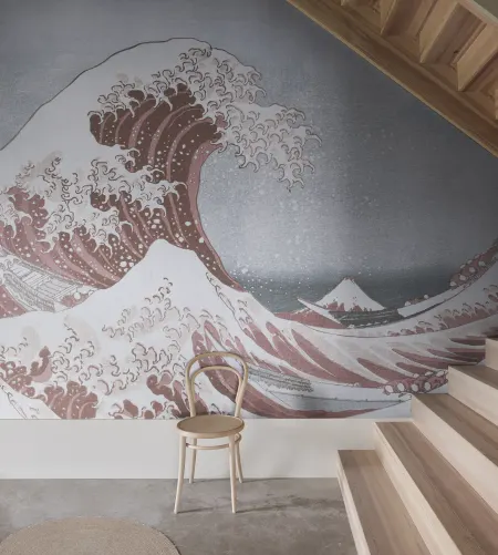 Dusty Pink Wave 