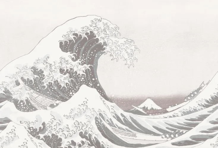 Graphic Wave Artwork 