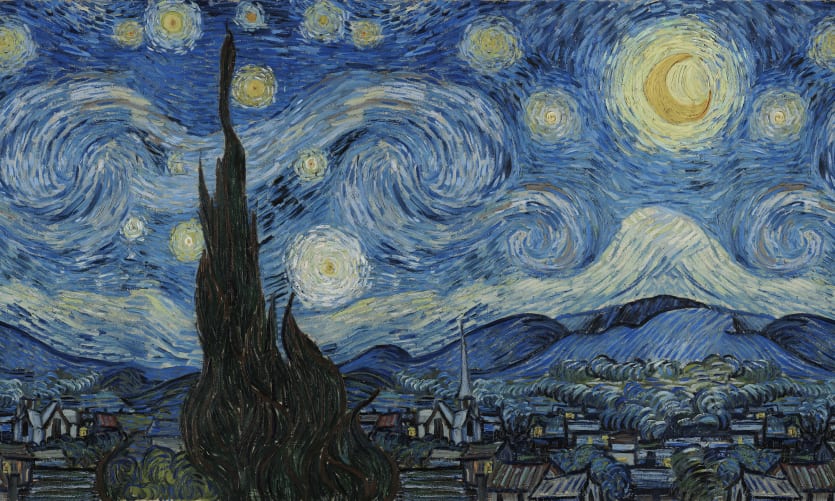 Vibrant Night Scene