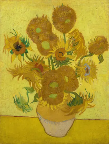 Artistic Sunflowers 