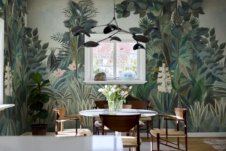 Dense Jungle Scene