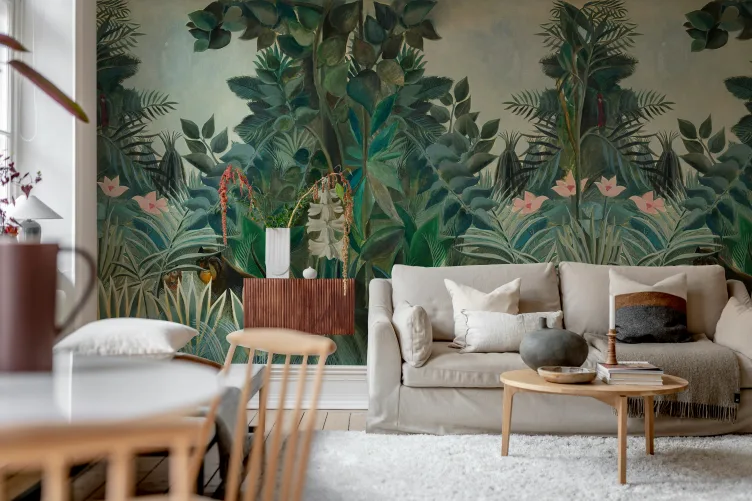 Dense Jungle Scene