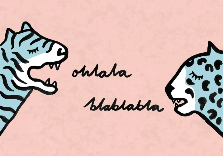 Conversa de gato brincalhão