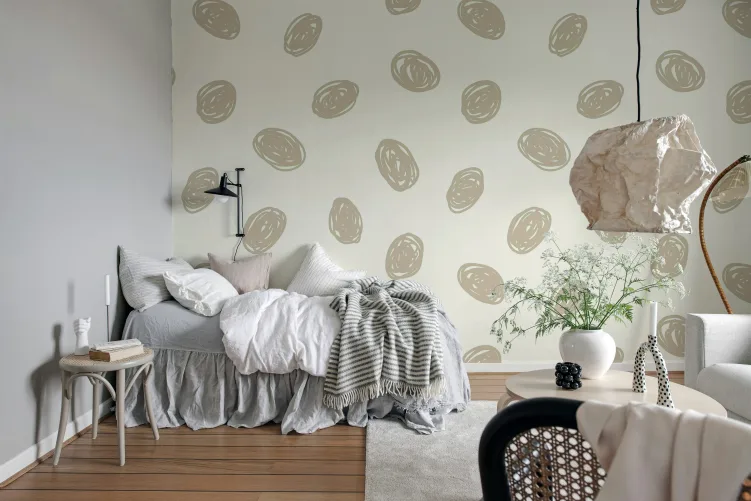 Divertimento a punti beige