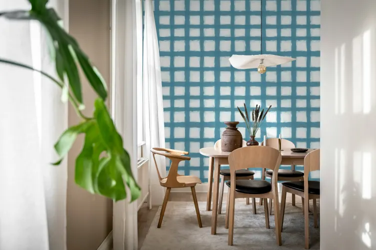 Cool Blue Squares