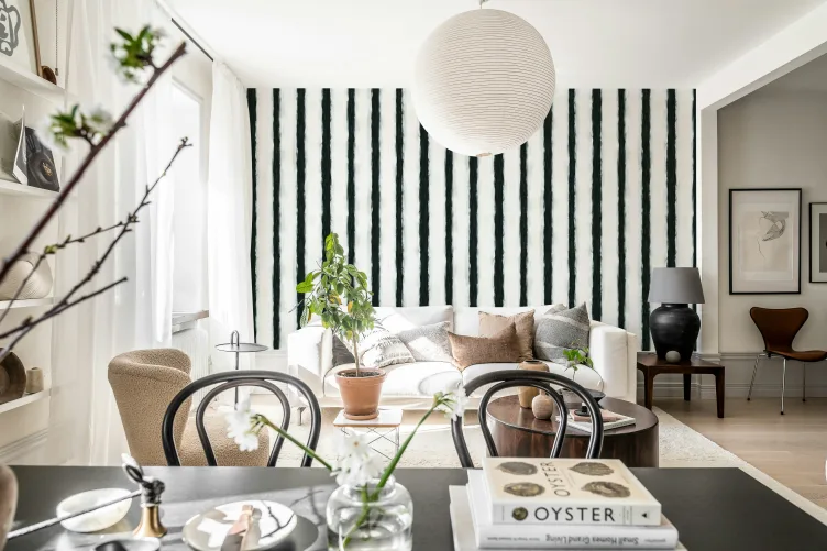 Striking Black Stripes