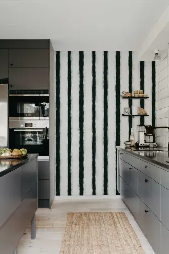 Striking Black Stripes