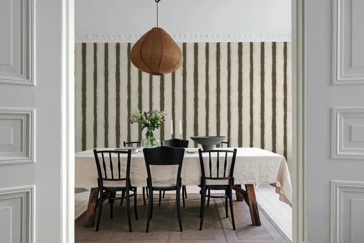 Warm Brown Stripes