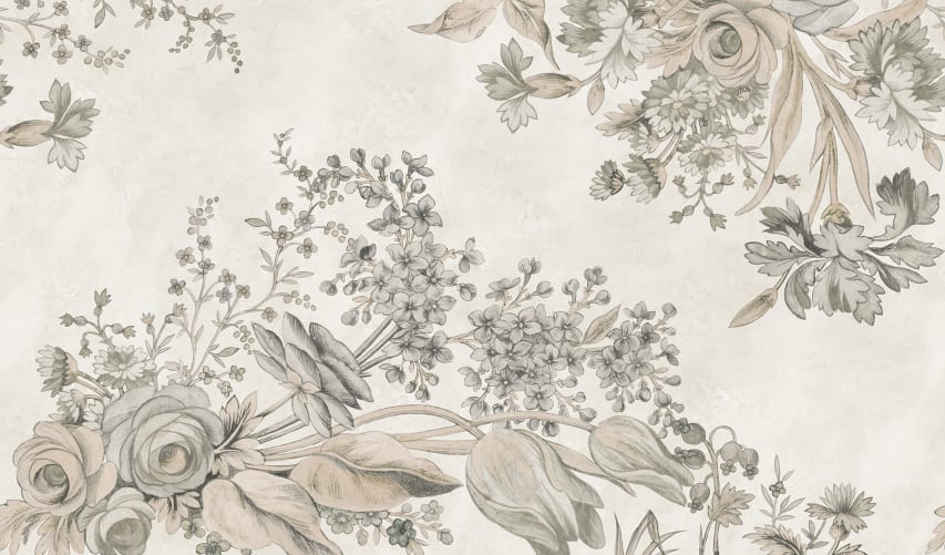 Vintage blomstereleganse