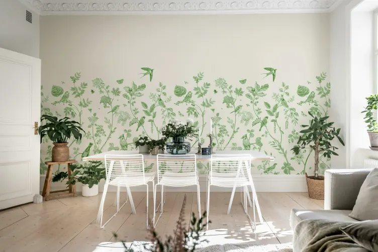 Refreshing Green Florals