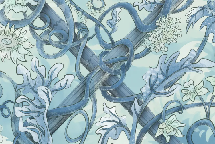 Reaching for Growth (Blue)