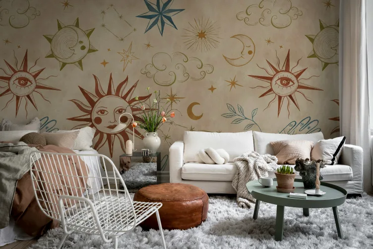 Celestial Whimsy: Astrology Wallpaper