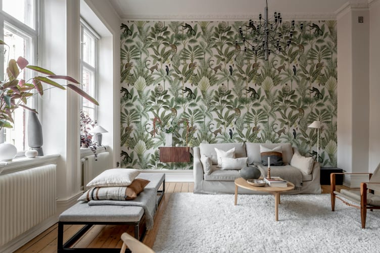 Jungle verte luxuriante