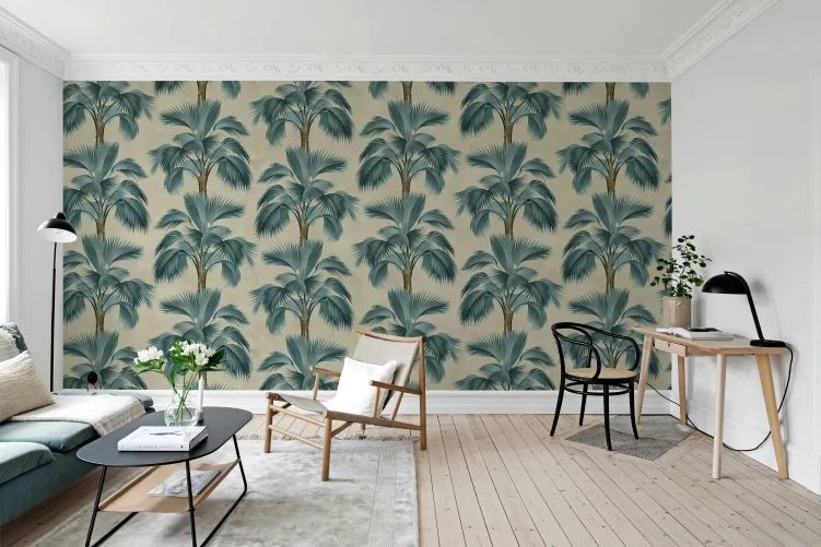 Blaue Palme Charme