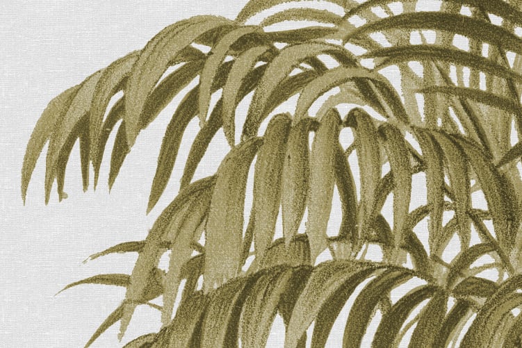 Goldene Palmenstreifen
