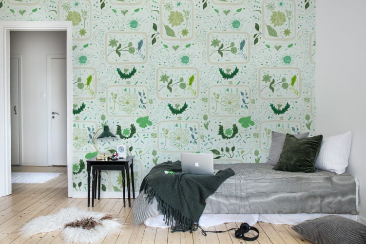 Rebel Walls x John-John omarmt de natuur met Reverie Green