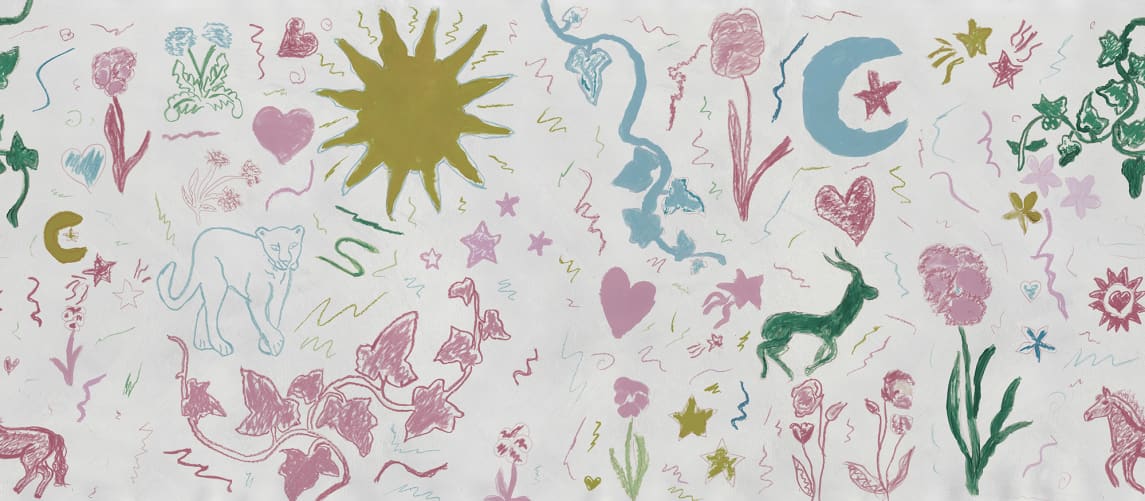 Rebel Walls x John-John Chroma Soft: A Whimsical Wonderland