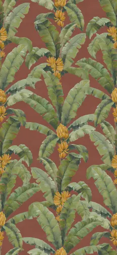 Tropische elegantie met bananenbladeren
