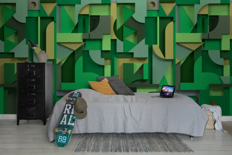 Verde geometrico