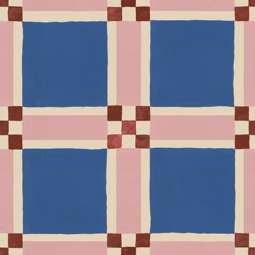 Faites une déclaration avec une grille bleue audacieuse