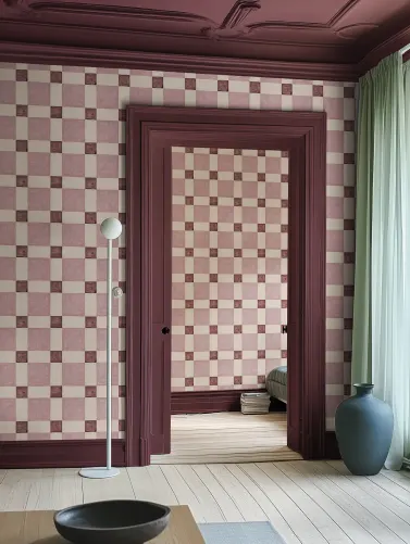 Chic Artisan Square in Pink