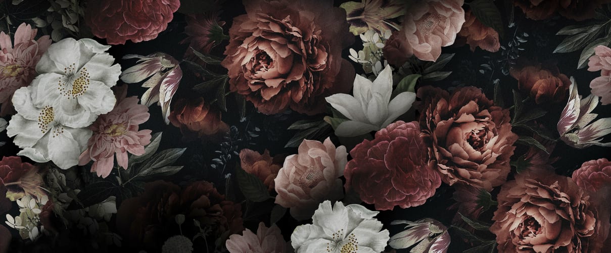 Dark Floral Fantasy