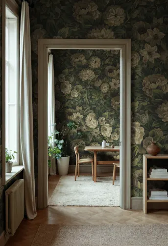 Infuse your space with timeless charm. Imagine a world where tradition meets modern design. This is not just wallpaper - it is an evolution of style. Experience the perfect balance of heritage and contemporary flair. Be daring, be extraordinary, Be You.
