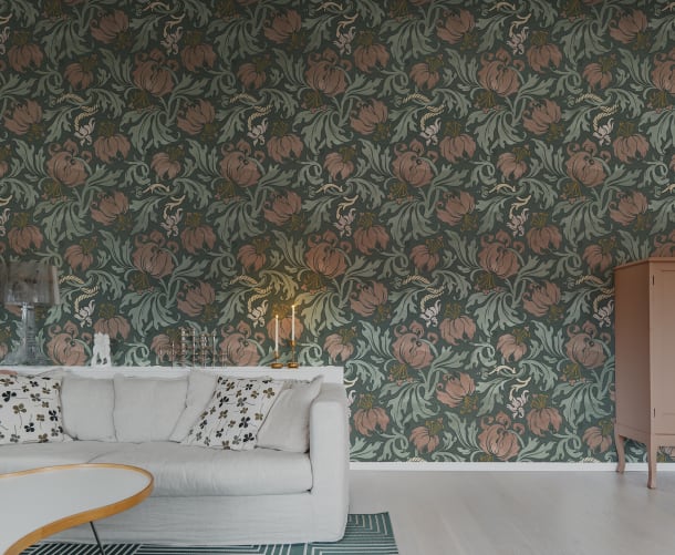 Middernachtelijke bloemen elegantie