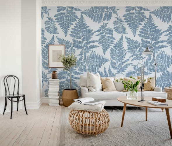 Embrace Nature with Blue Fern Elegance