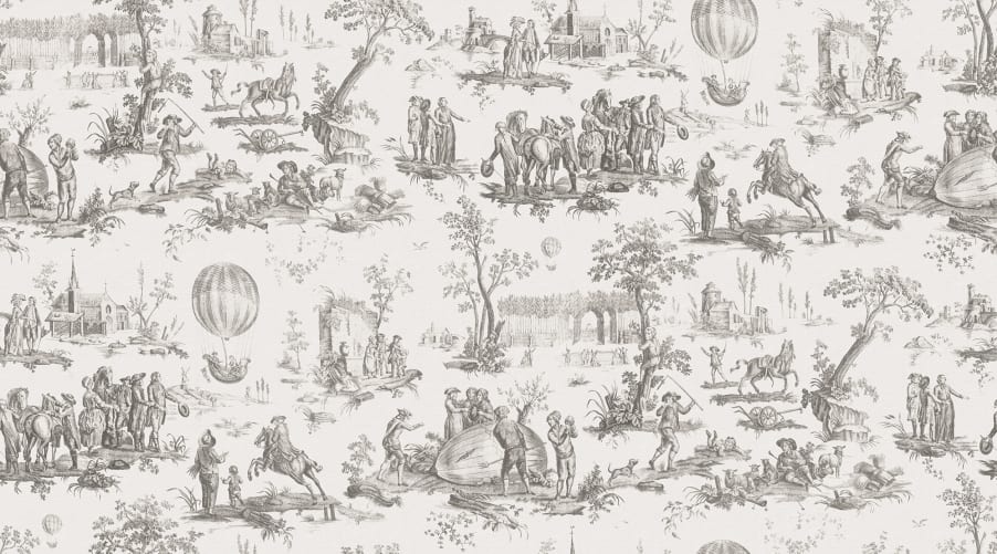 Ajaton Heritage Toile mustana