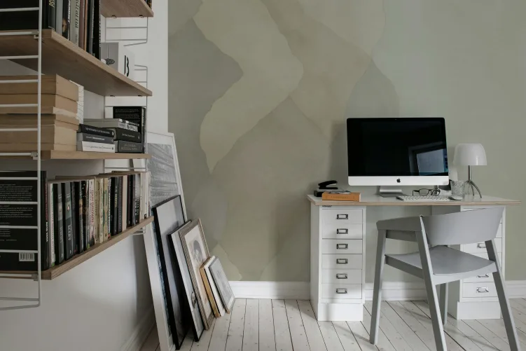 Elevate Your Walls with Subtle Watercolor Waves
